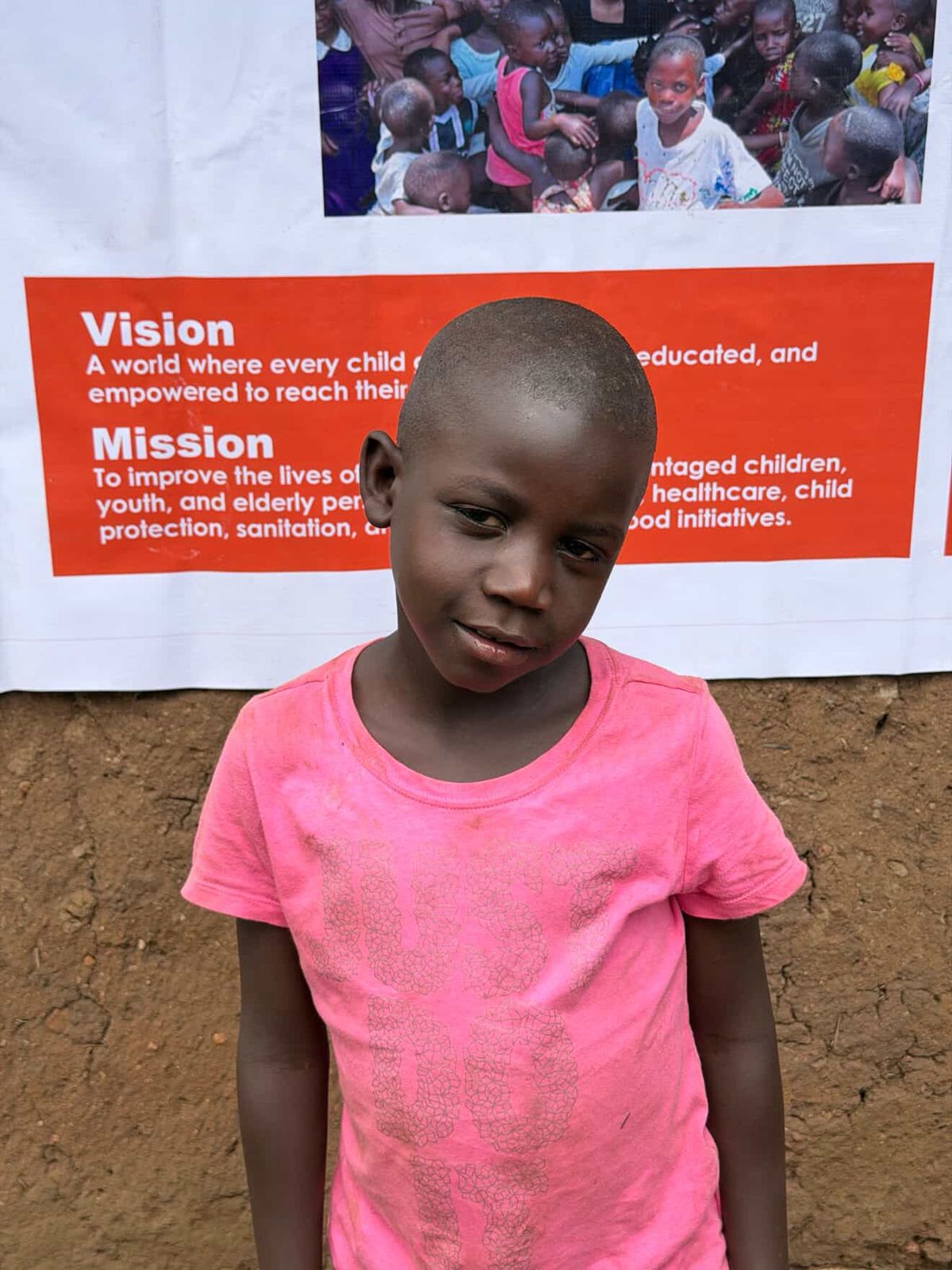 Child waiting for sponsor